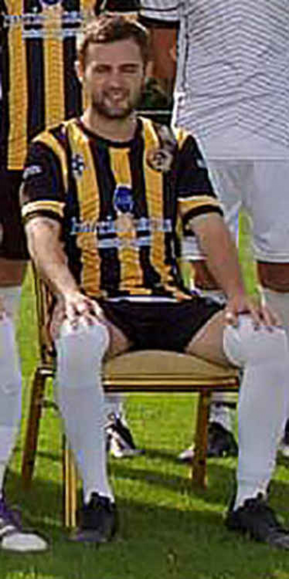 Jamie Girton - scorer of both Axminster Reserves' goals against Millwey Rise Jamie Girton - scorer of both Axminster Reserves' goals against Millwey Rise