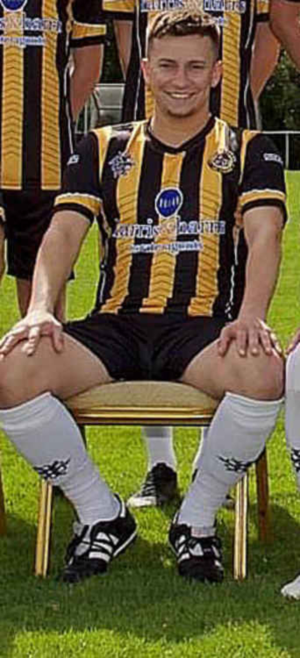 Dan Scaddon - two goals for Axminster Reserves in their 4-2 win over Ottery St Mary 3rds Dan Scaddon - two goals for Axminster Reserves in their 4-2 win over Ottery St Mary 3rds