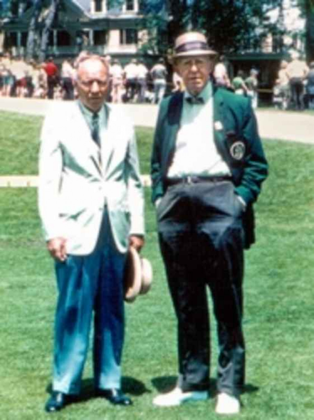 Lowery and Ouimet in later life