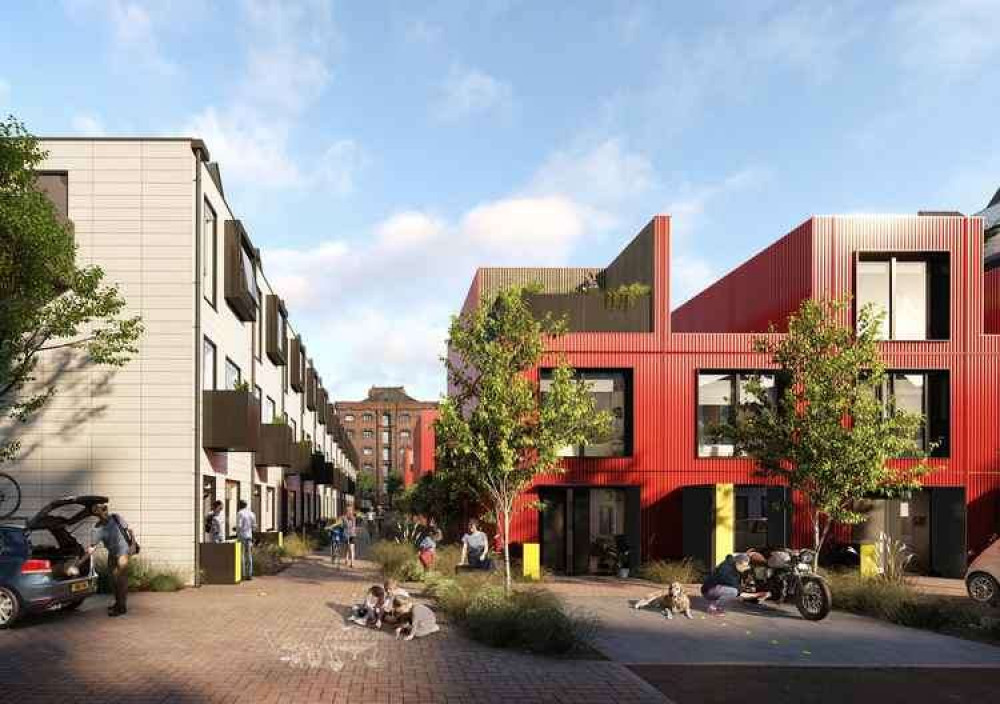 East Float: this is what the new development might look like (Credit: Urban Splash)