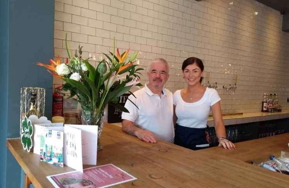 The Blue Bicycle's Paul McDonagh and daughter Sophie