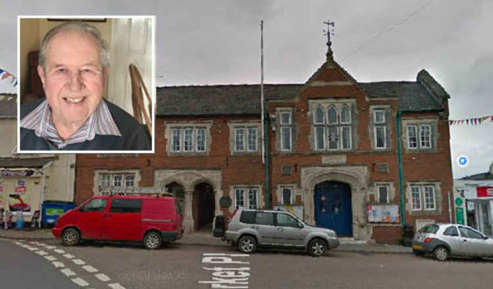 Howard West, pictured inset, verbally resigned from Colyton Parish Council last month but later rescinded his decision Howard West, pictured inset, verbally resigned from Colyton Parish Council last month but later rescinded his decision