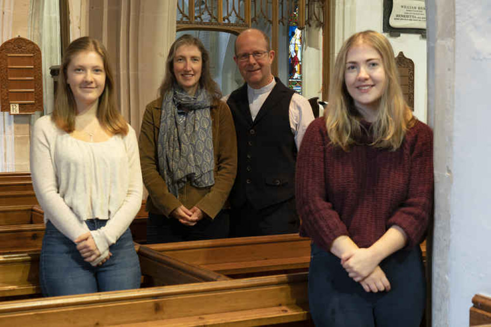 The Reverend Jeremy Trew and his wife Alison pictured with daughters Rachel and Eleanor The Reverend Jeremy Trew and his wife Alison pictured with daughters Rachel and Eleanor