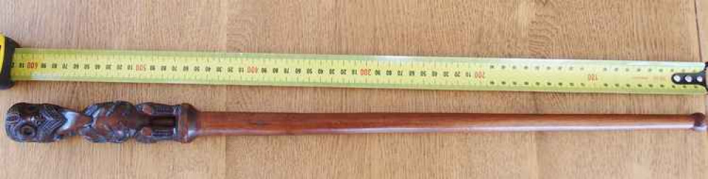 The army swagger or drill stick purchased from Lyme Bay Auctions by Nick Perry from New Zealand The army swagger or drill stick purchased from Lyme Bay Auctions by Nick Perry from New Zealand