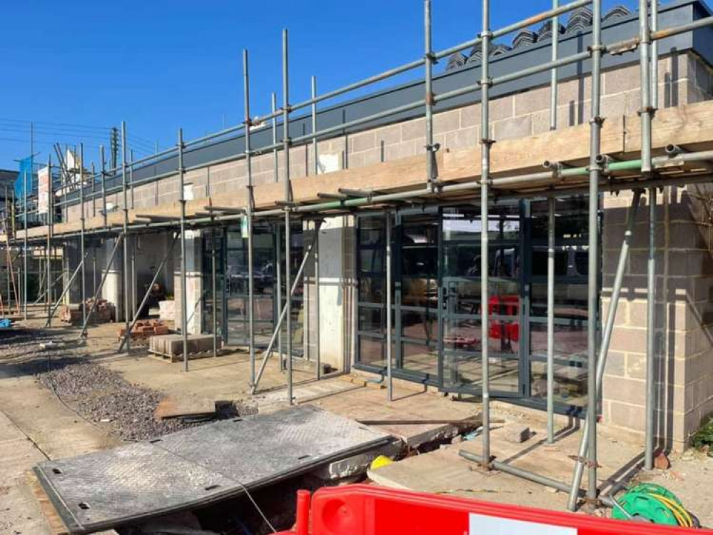 The Colyton Town Mill site is currently undergoing major renovation work (photo credit: Axminster Property)