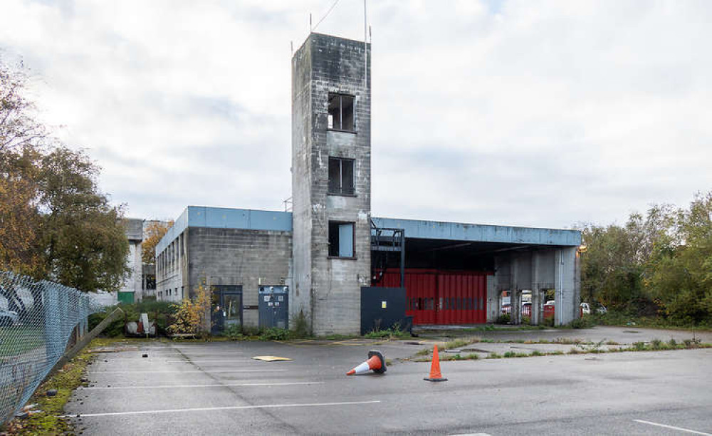 Derelict fire station in West Kirby. Picture: Matt Thomas Photo