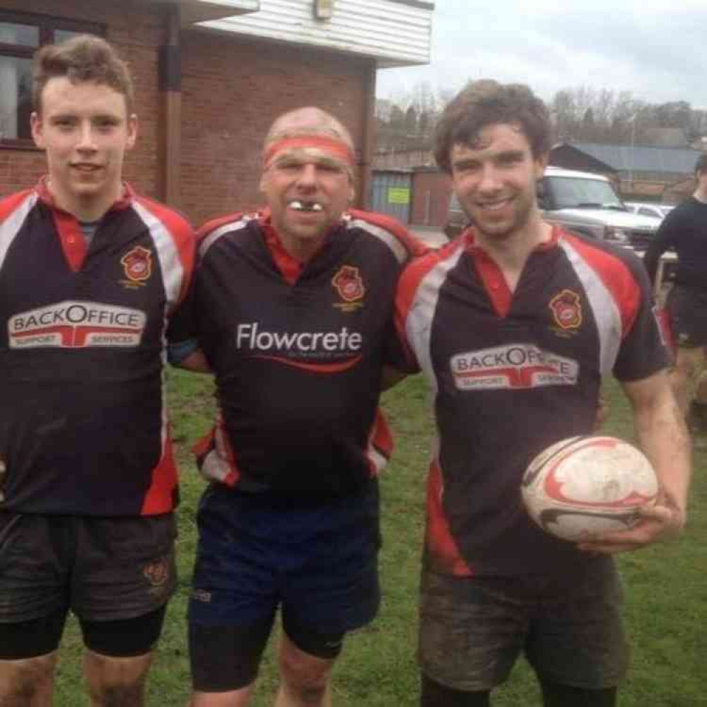 Michael Salt and his sons