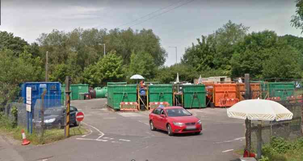 Congleton Household Waste and Recycling Centre (image: Google Maps)