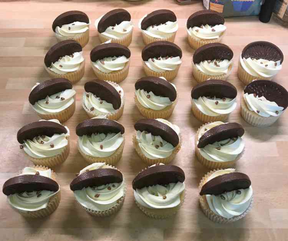 Cakes for staff at Macclesfield Hospital