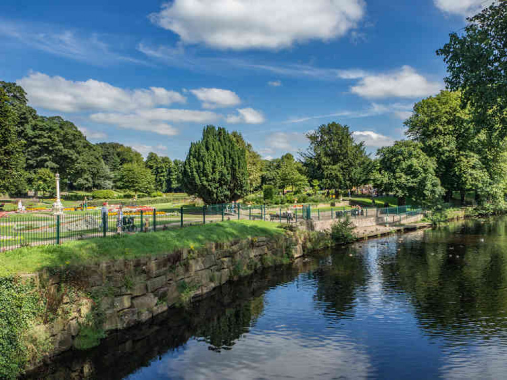 View from park bridge