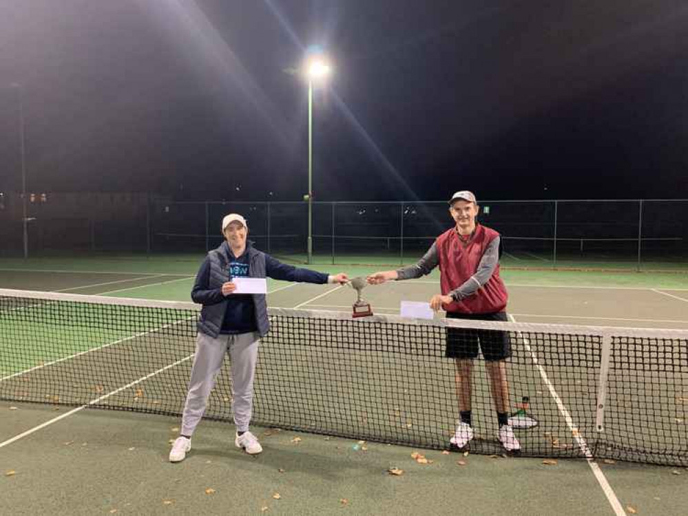 Winners Louise Fenn and Nick Wilkins Winners Louise Fenn and Nick Wilkins