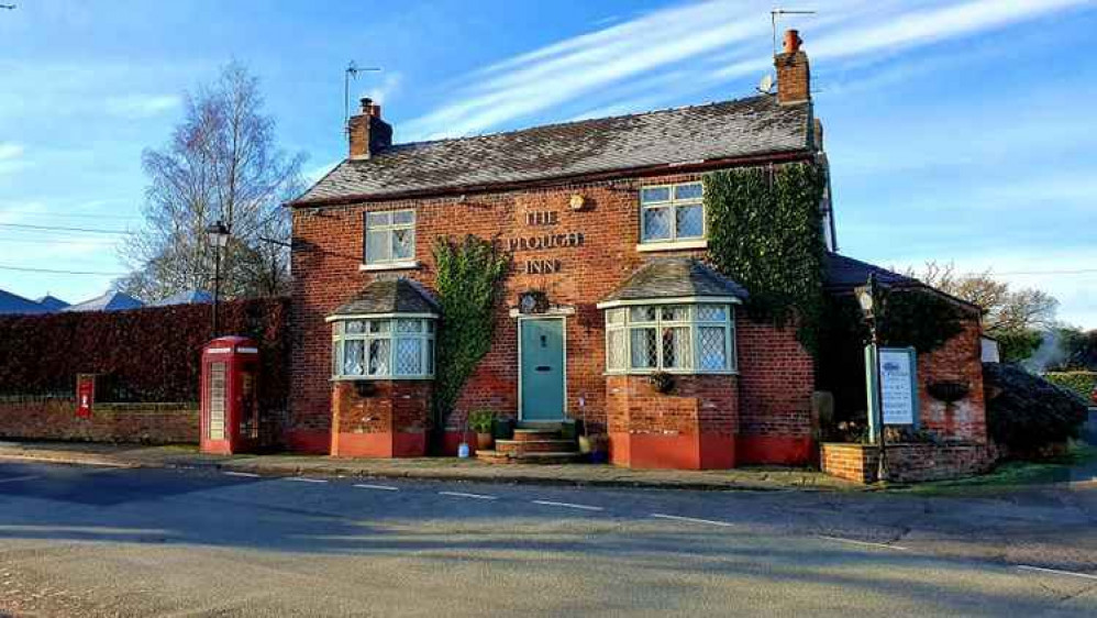 The Plough Inn, on Macclesfield Road, Eaton.