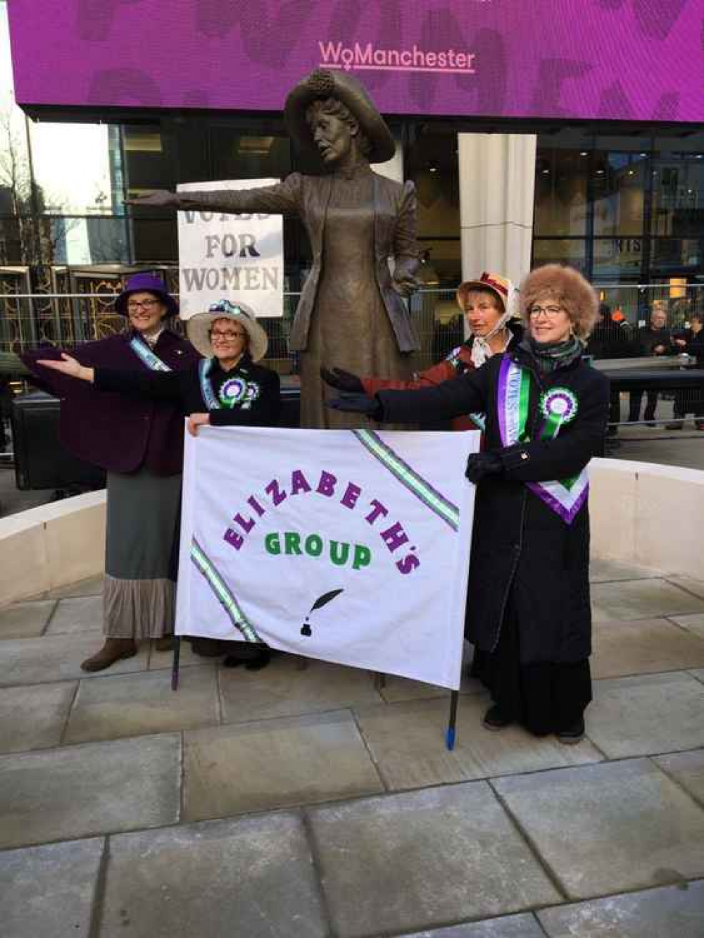 Elizabeth's Group with Our Emmeline Elizabeth's Group with Our Emmeline