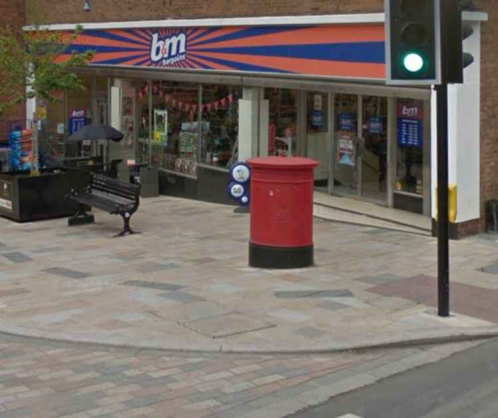 Congleton town centre B&M store. (Image by Google)