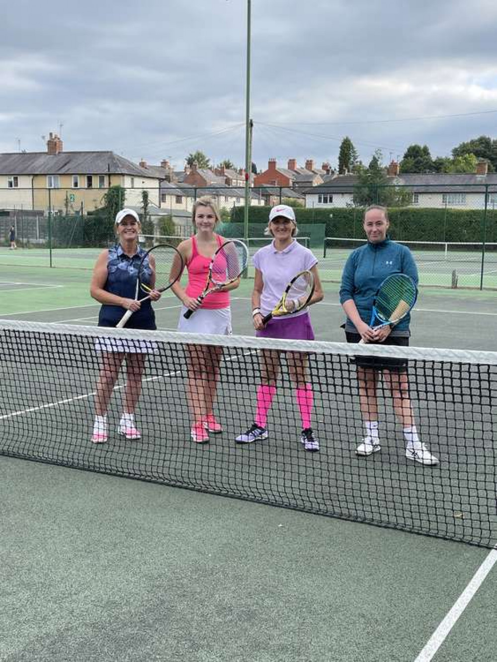 Congleton Tennis Club Ladies finalists - which took part in one of the three tournaments. Mixed Doubles will happen in mid-September, and are accepting entrants.