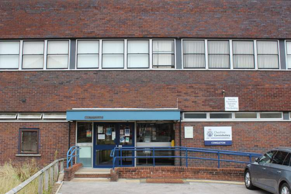 Congleton Police Station is situated on Market Square.