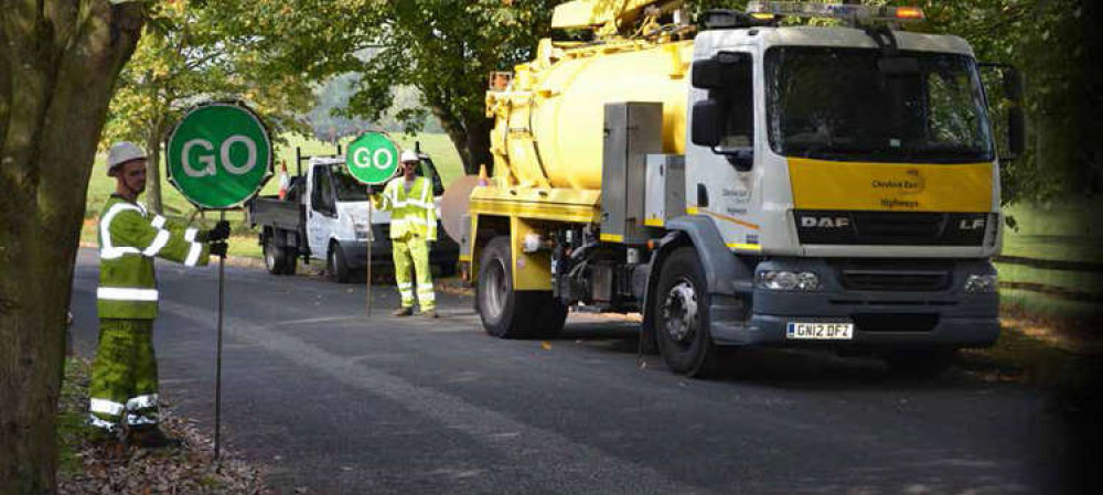 Chelmsford company Ringway Jacobs complete contract work for Cheshire East's Highways department.