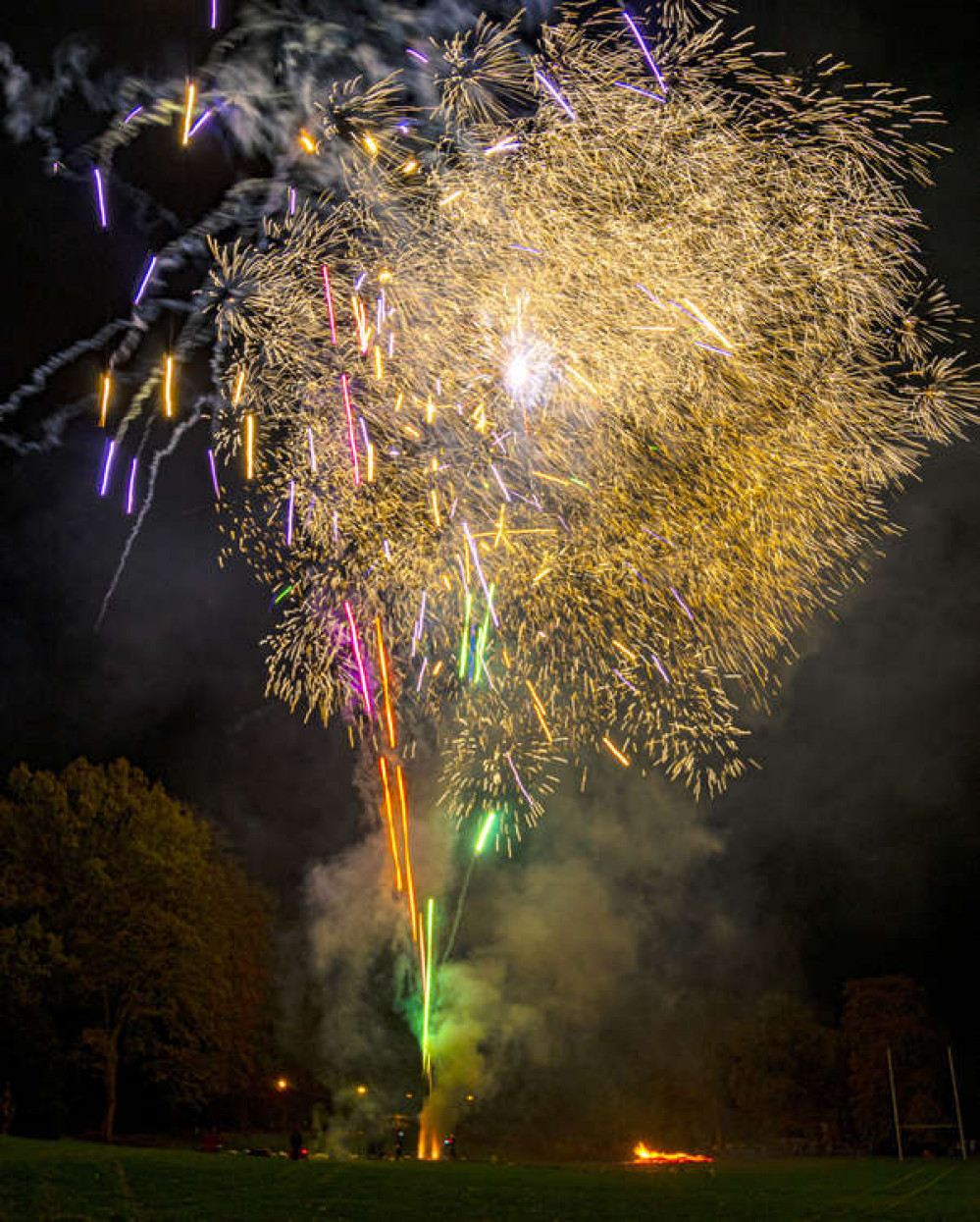 Spectacular, professional, and safe. Congleton's Fireworks were back after a two-year wait.