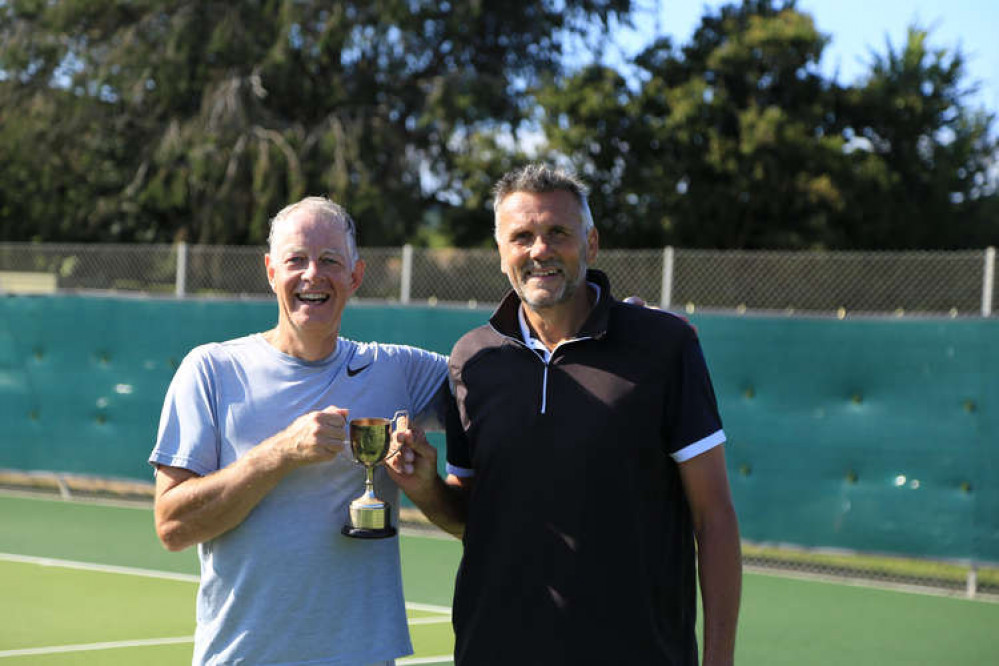 Men's Doubles winners Men's Doubles winners