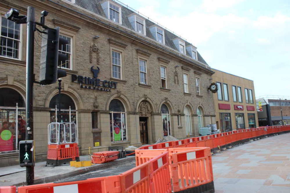 We think the sleek paving slaps on the near-completed section of Castle Street near to the Churchill Way end looks great.