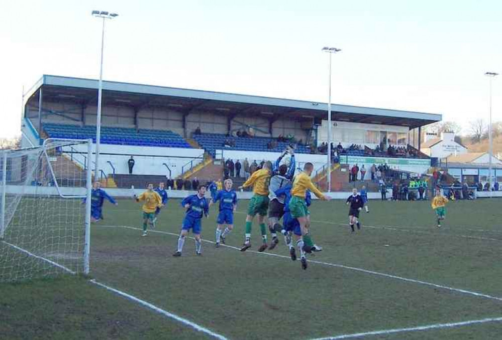 The existing grass pitch (pictured) will soon be replaced by a 3G surface