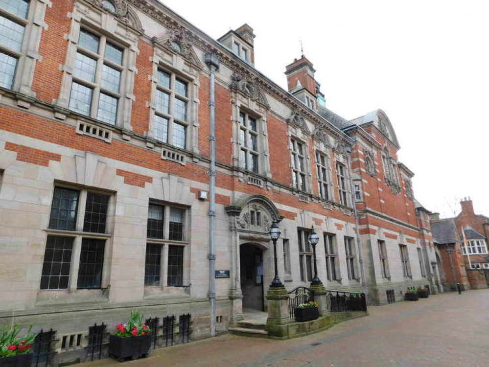 Staffordshire County Council's County Buildings in Martin Street Stafford where county council meetings are held.