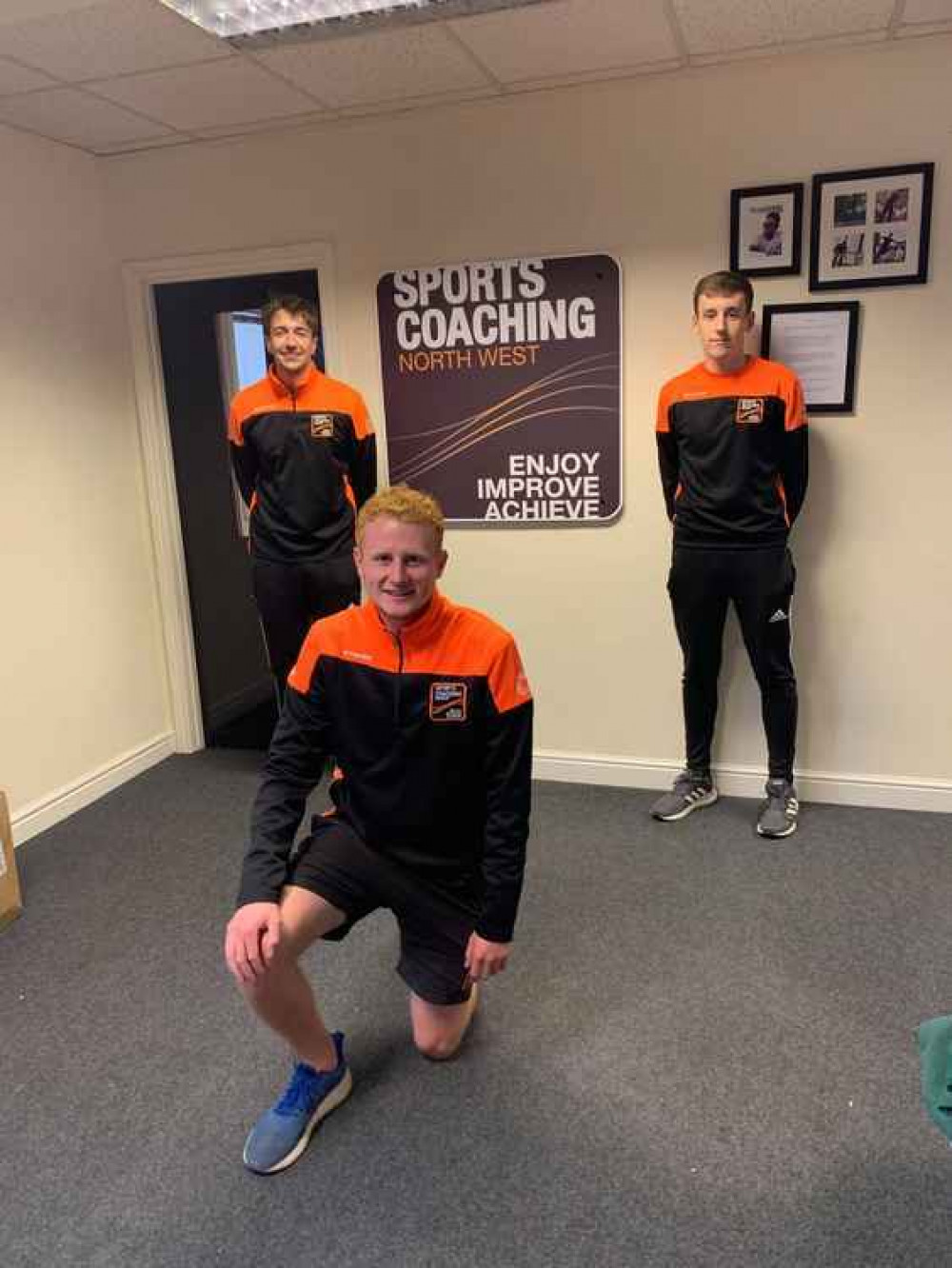 Sports Coaching Group, (l-r) Chris Regan, Operations Director, Chris Jones, Head Coach, and George Raiswell, Coach and Nursery Lead. (Picture: Jonathan White)