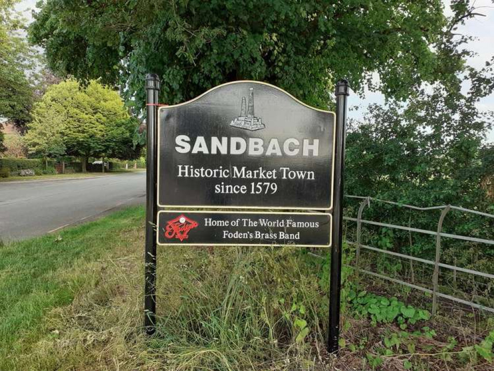 Flying the flag for Sandbach