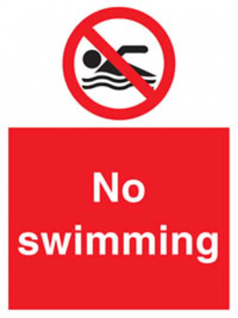 Be careful not to swim in lakes, rivers, canals and quarries