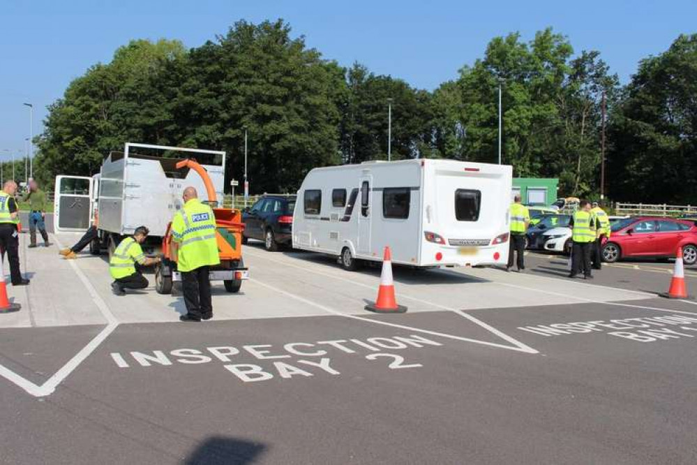 Police in multi-agency operation