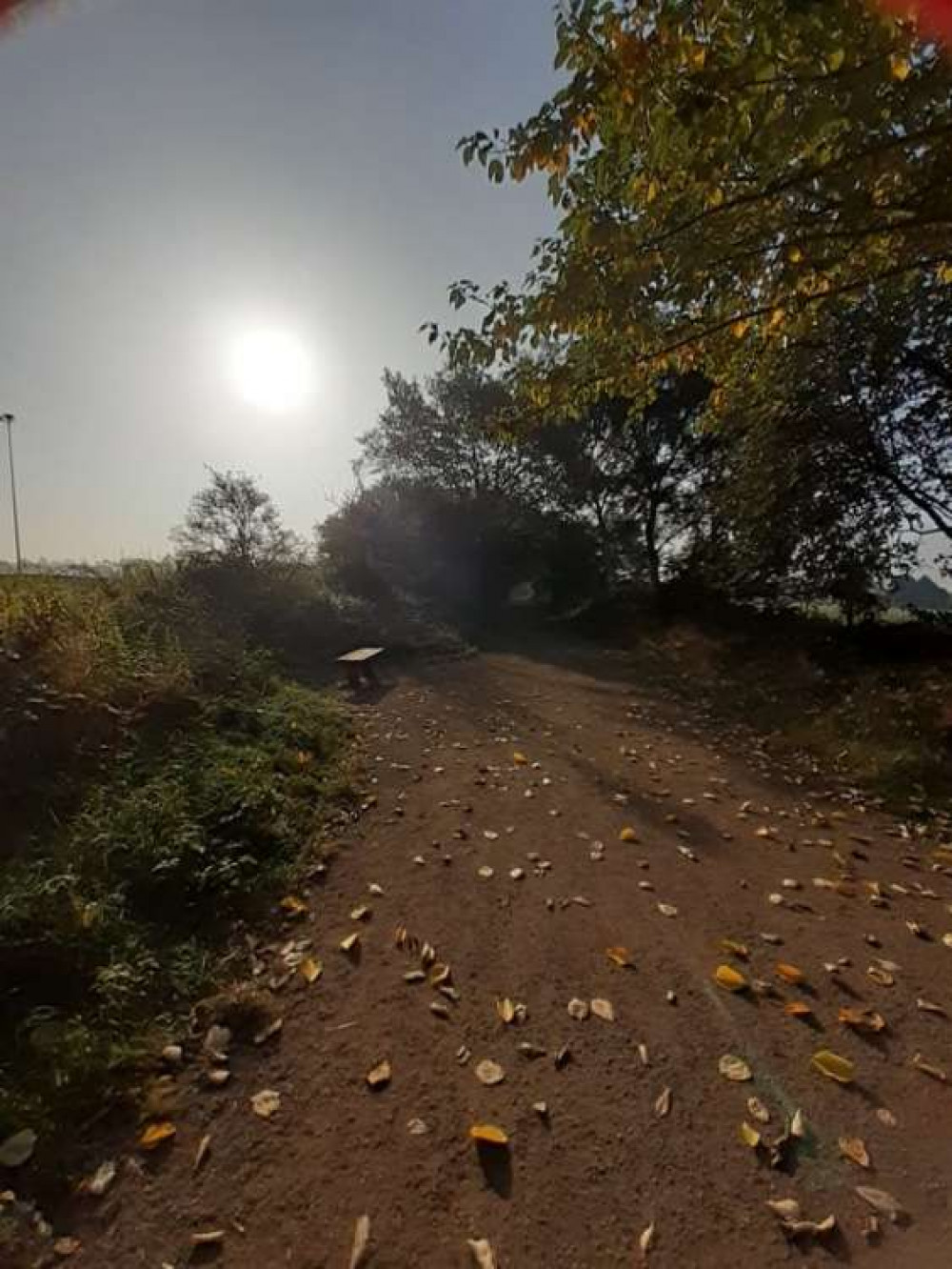 Early morning on Wheelock Rail Trail