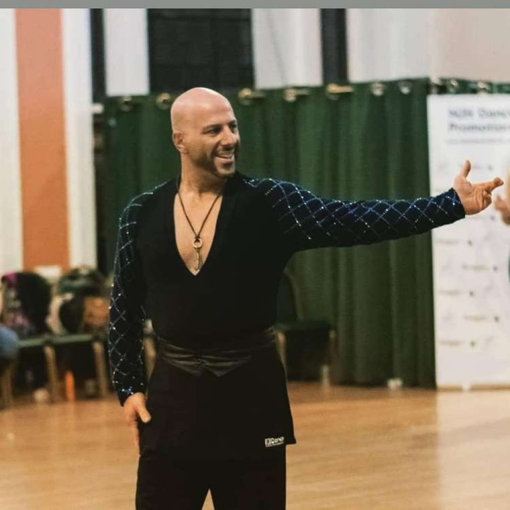 Mark Farrugia brings his "Strictly Latin Dance Fit/Fit steps" classes to Sandbach every Thursday