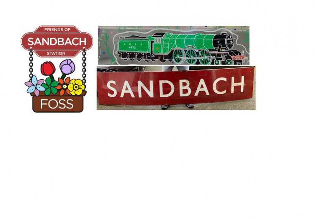 Friends of Sandbach Station who have masterminded the project