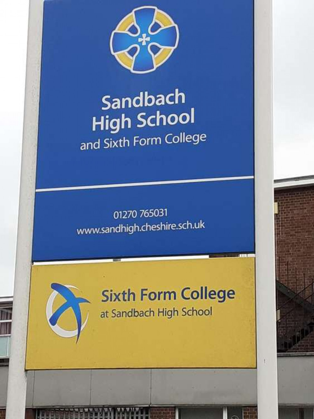 Work from Sandbach High School and Sixth Form College features in the exhibition