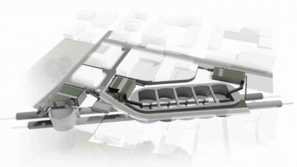 A plan of the Victoria Road Crossover Box