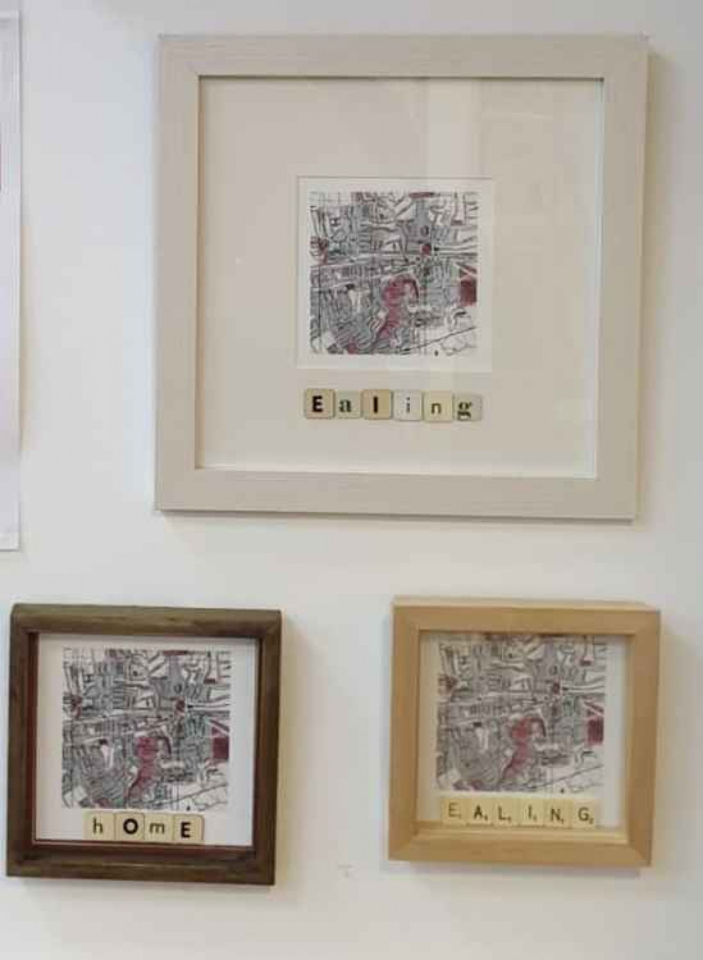 Love Ealing as much as your partner? Get them a bespoke piece of map art by Kate Winskill. From £45 framed