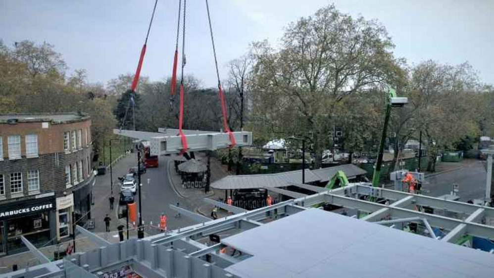 Ealing Broadway station is one of the main construction projects in the borough. Image Credit: Rail Insider