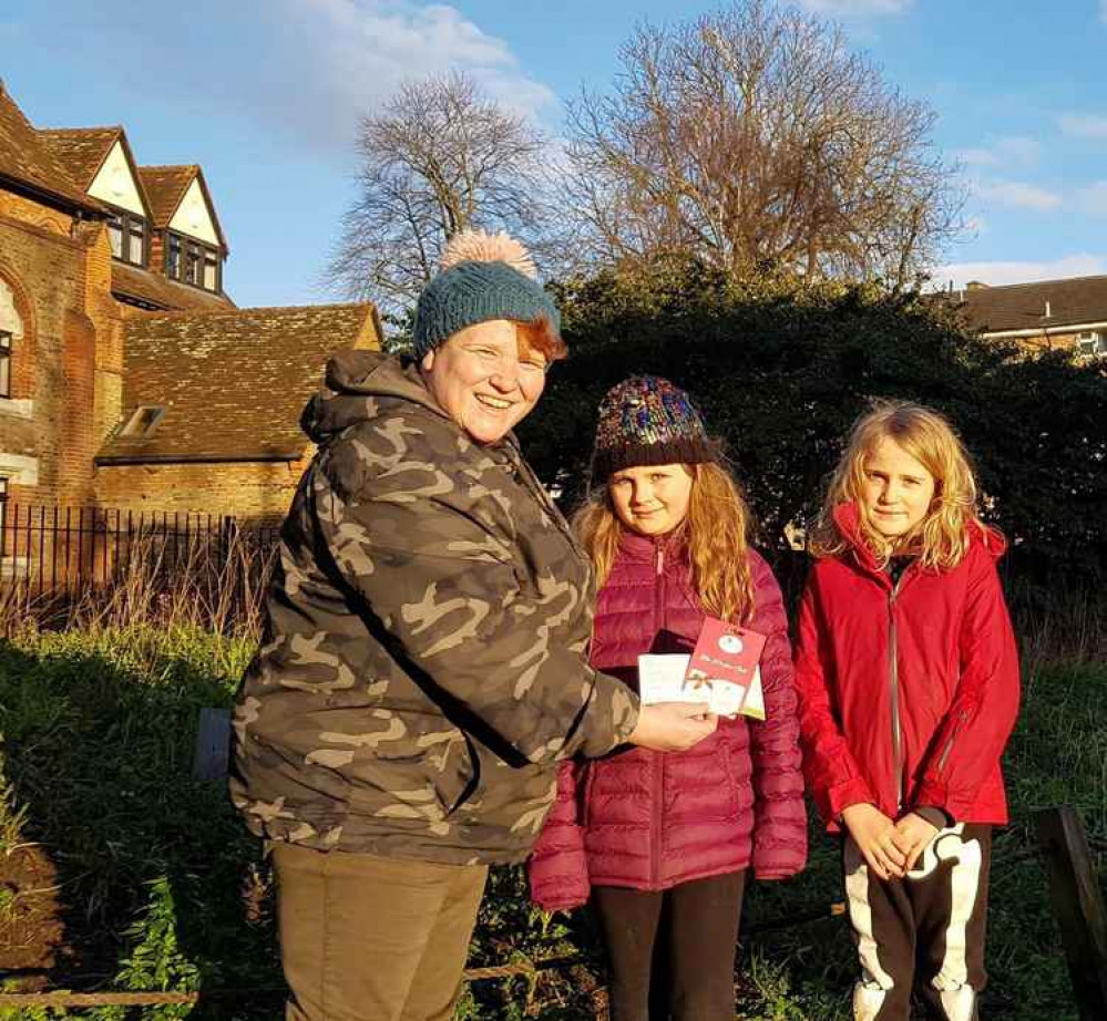 Anna Elliott (left) and the residents decided it would be best to donate the winnings