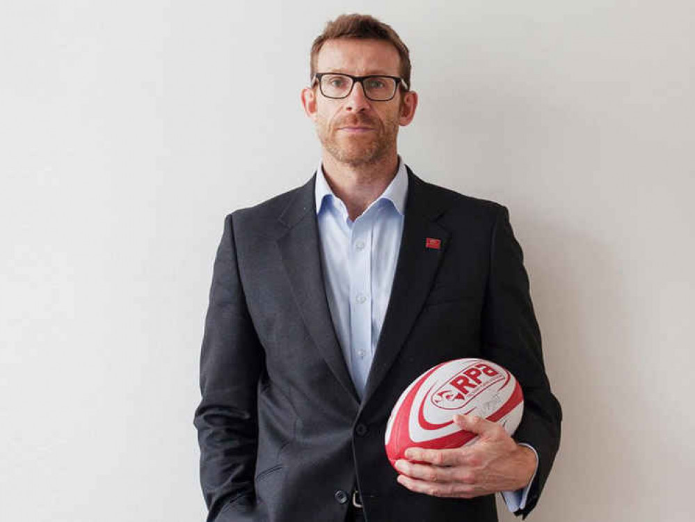 Damian Hopley MBE, CEO of the Rugby Players Association. Image Credit: Damian Hopley