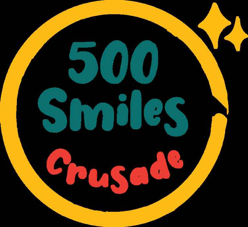 The '500 Smiles Crusade' is part of the Playful Minds campaign, which is calling on the government to increase funding for playful mental health provision for schools and parents and will launch in time for children going back to school next week