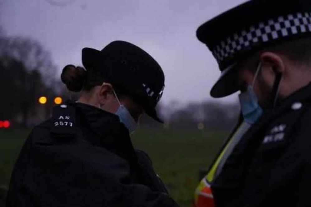 44 people were found at the vault of a disused bank in Southall. Image Credit: Metropolitan Police