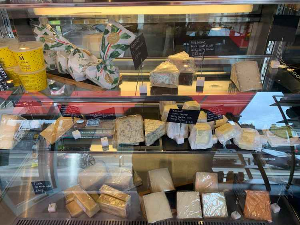 The first store opened three years ago selling fruit and veg and then expanded to also selling sourdough bread and a selection of cheeses