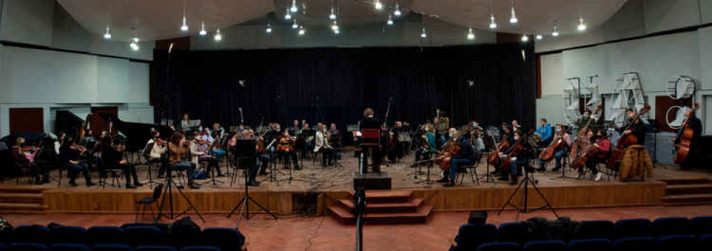 Iryna's piece was recorded by the Ukrainian Radio Symphony Orchestra in Kiev