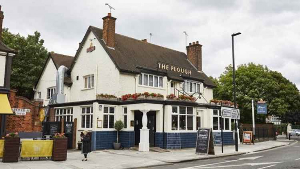 The Plough Inn in Northfields. Image Credit: Fuller's