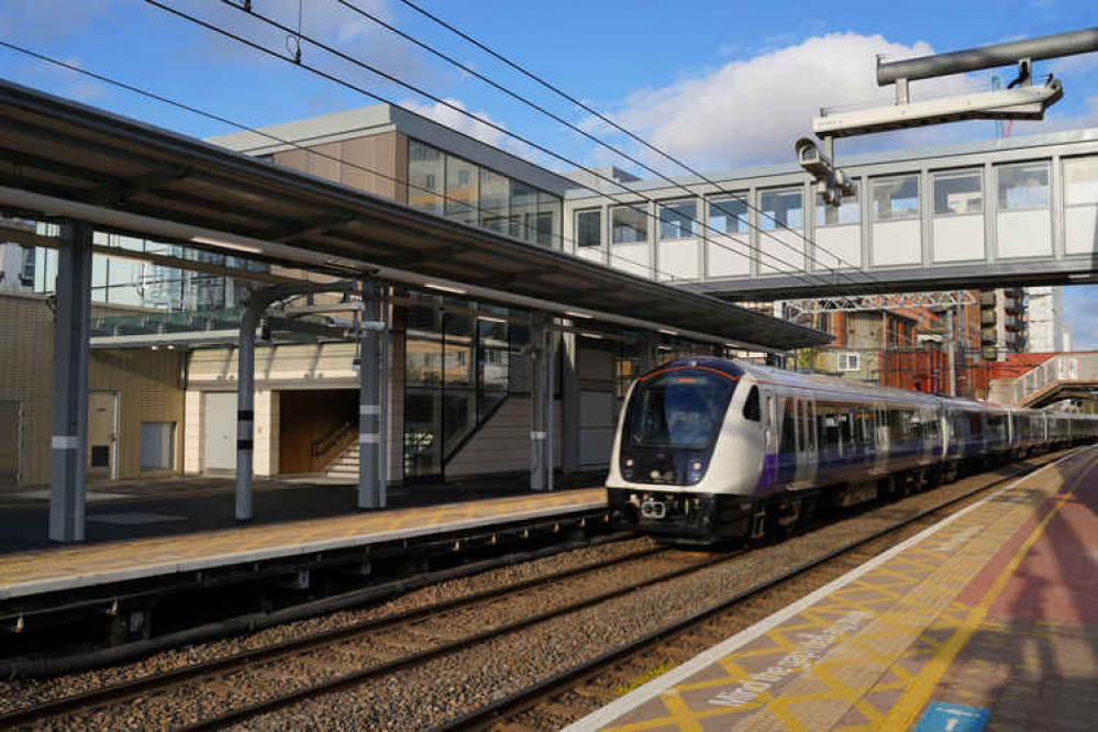 Platform 4 has been widened. Image Credit: Transport for London