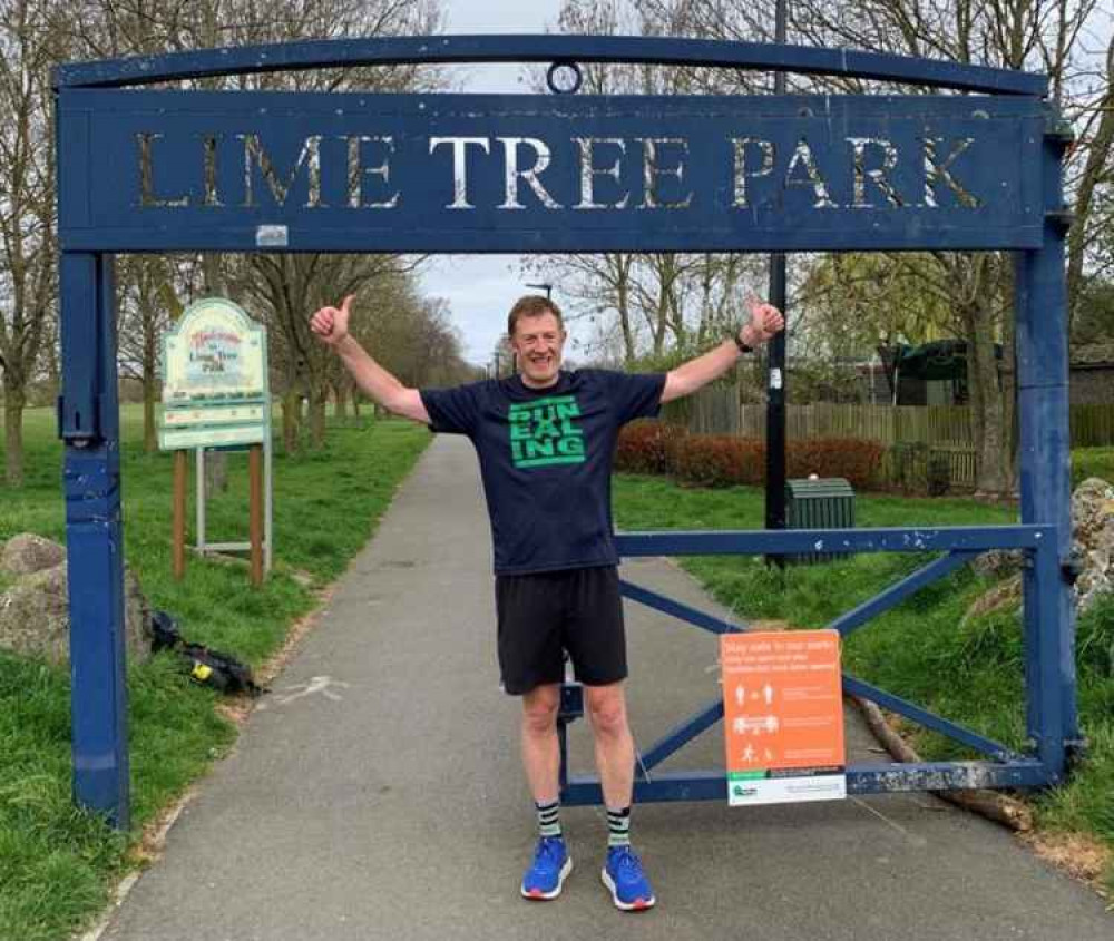 Tom Kerry completed the Queen of the Suburbs challenge on Friday, April 2 Tom Kerry completed the Queen of the Suburbs challenge on Friday, April 2
