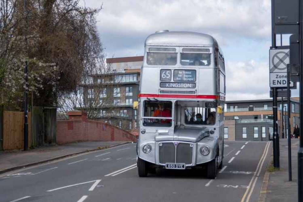 There weren't just red buses on show. Image Credit: Nigel Williamson