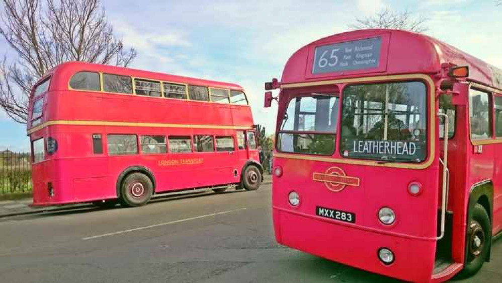 Some of the old buses were also single decker. Image Credit: Mark Percy