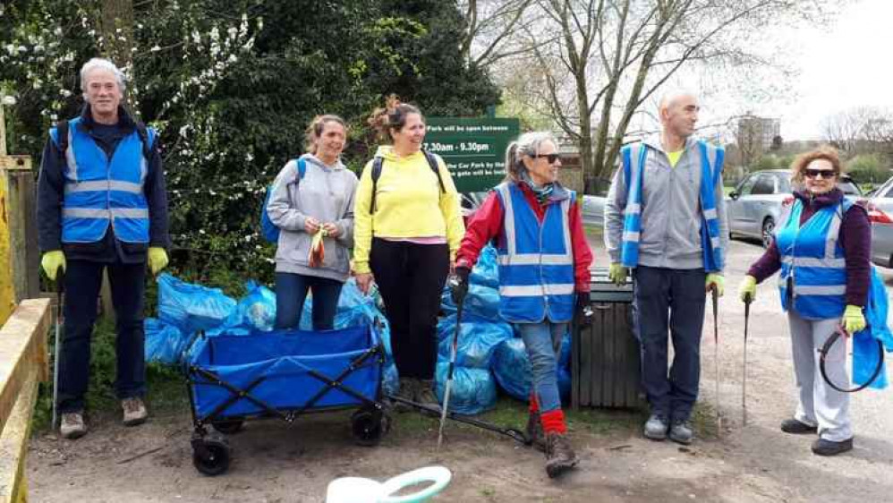 Members are encouraged to fill at least one bag with recyclables tomorrow as part of the Earth Day recycling challenge. Image Credit: Jacquie de Bidaph