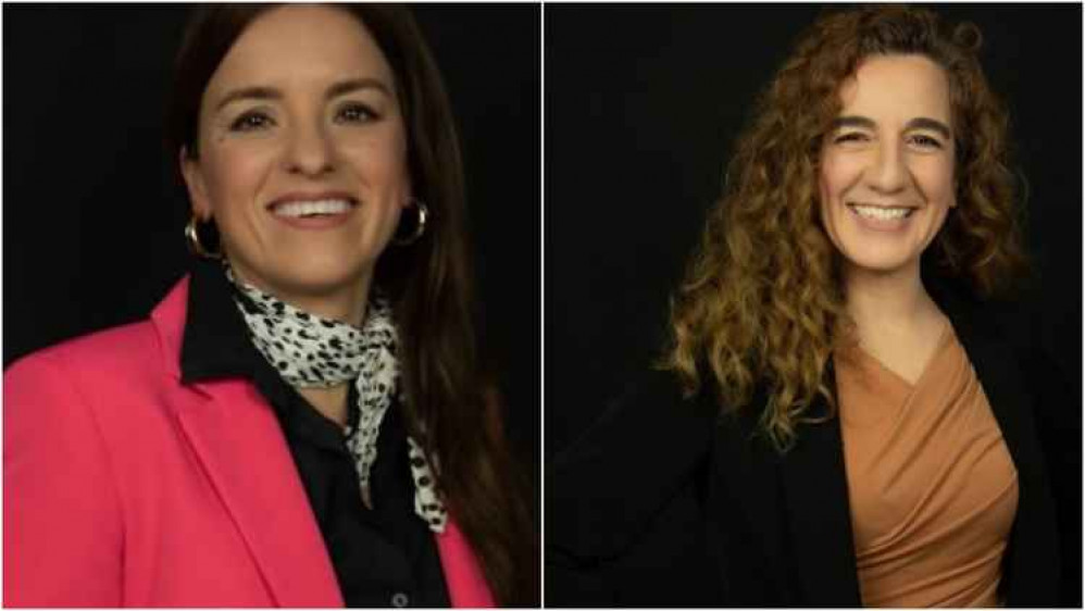 Dr Raquel Delgado (left) and Dr Eva Clemente (right), launched Resolve Food Addiction